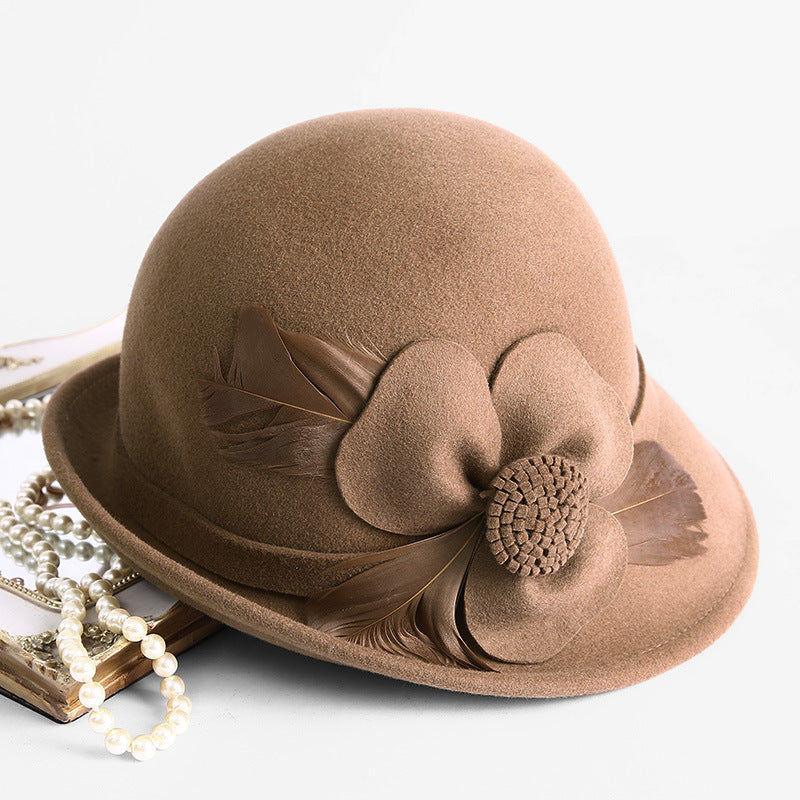 Winter Woolen Women's Shaping Cap