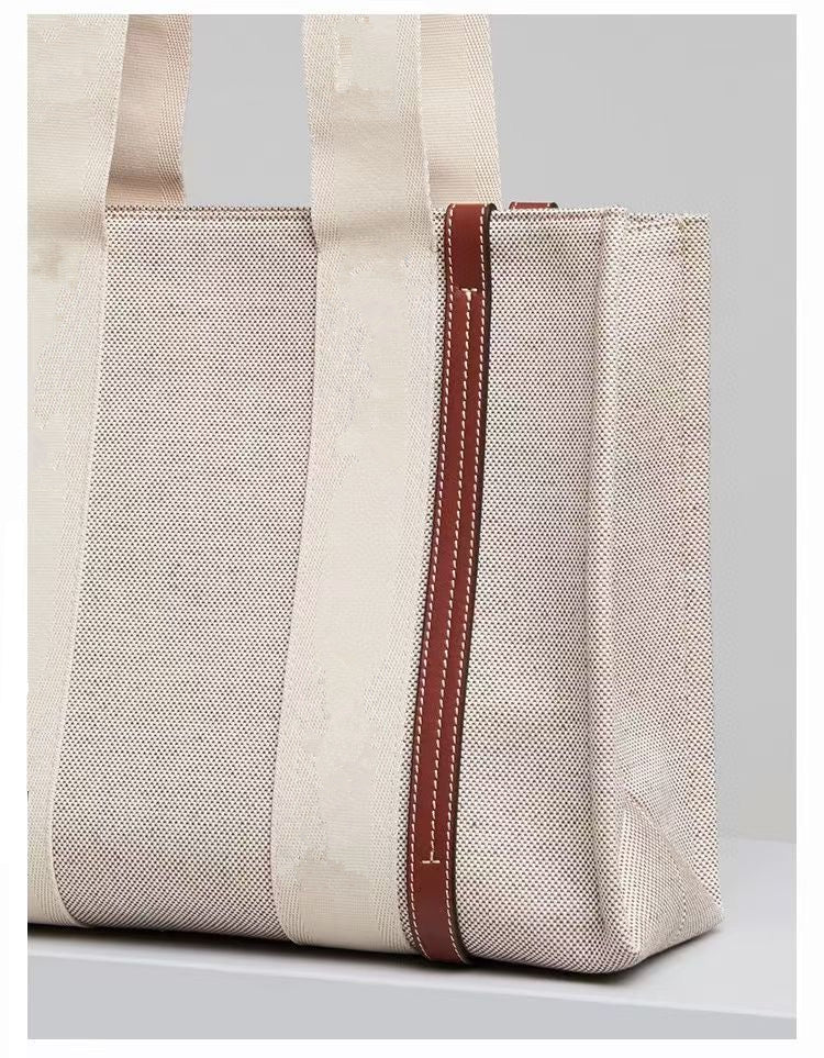 Tote Bag One Shoulder Korean Version Of Large-capacity Canvas