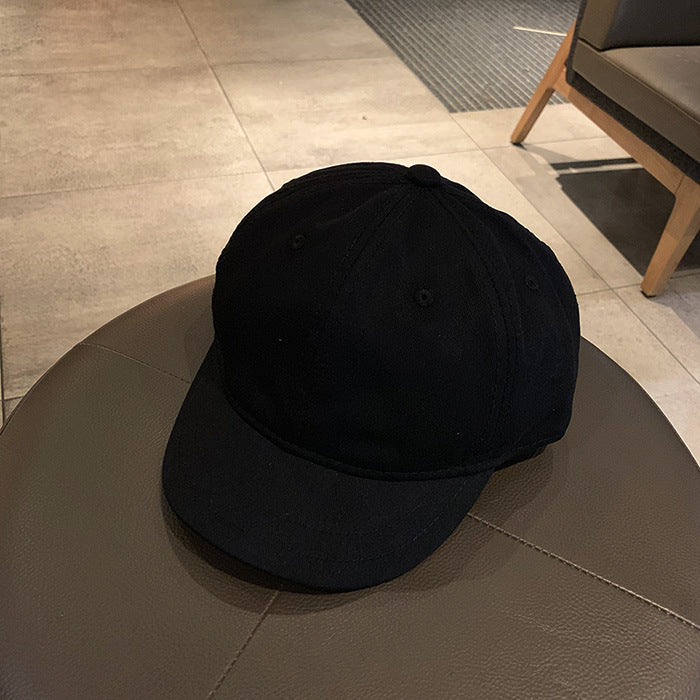 Men's And Women's Retro Casual Solid Colour Duck Tongue Hat