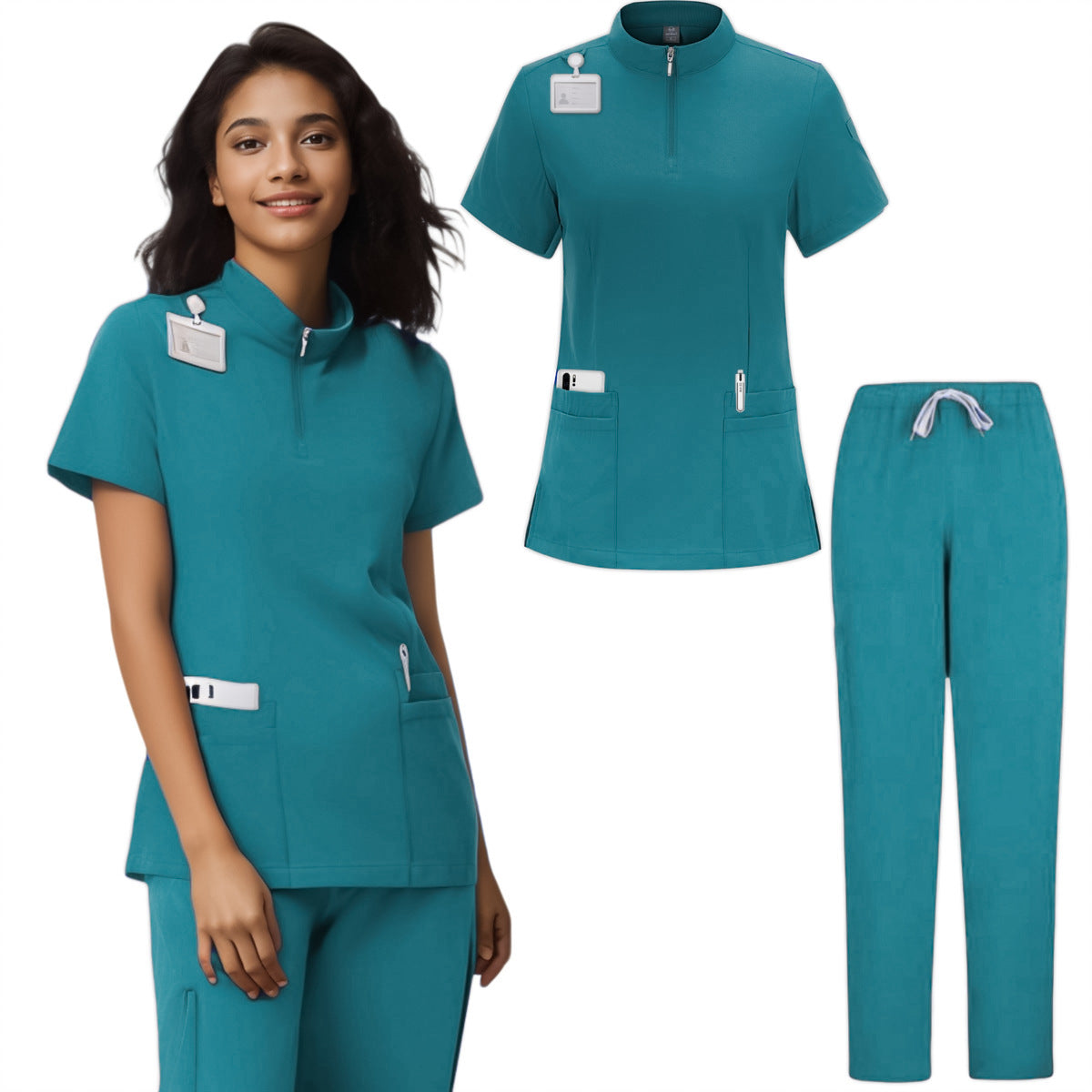 Womens Jogger Pants Hospital Pharmacy Workwear Set