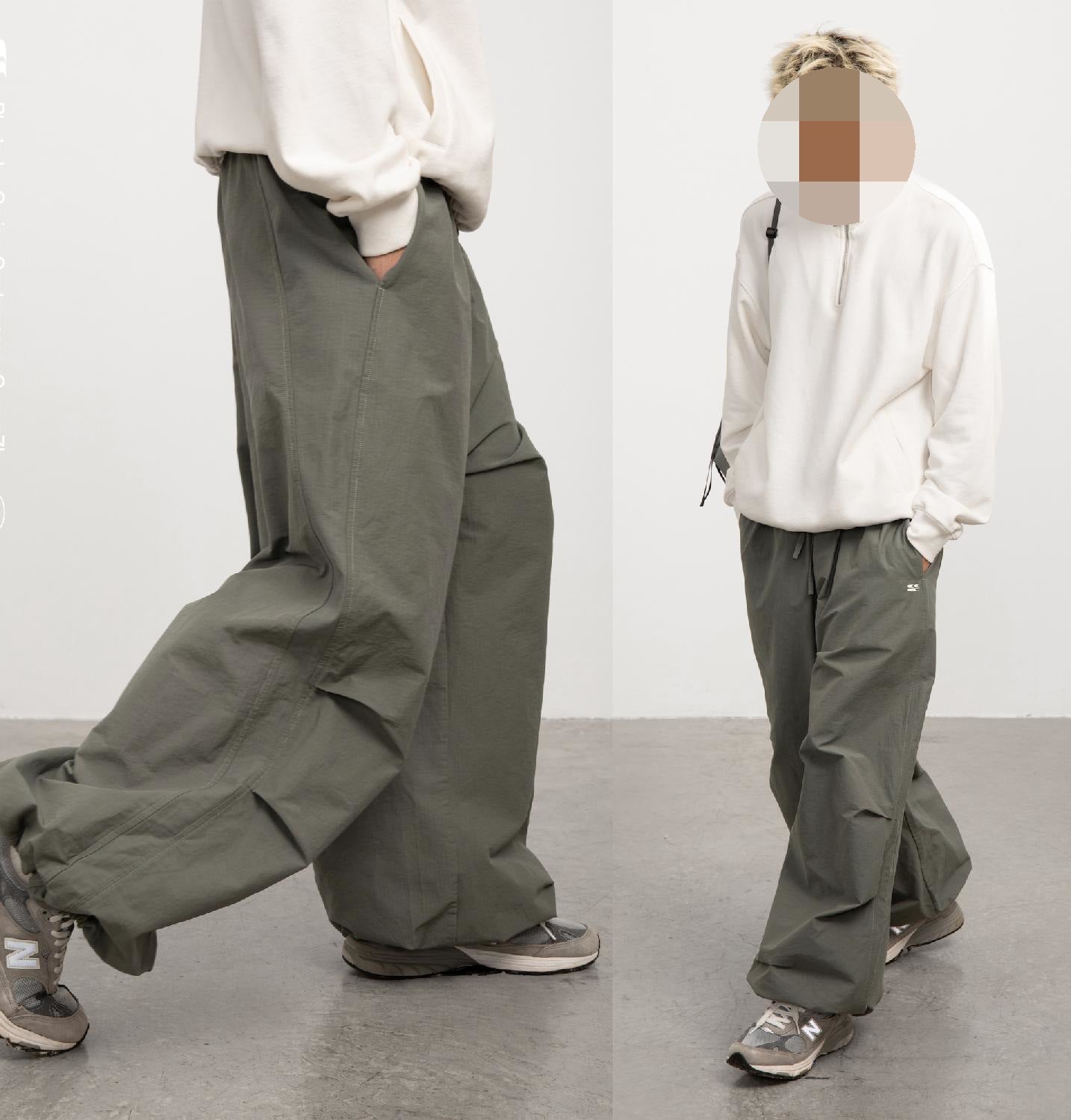 Women's Loose Street High Waist Casual Pants