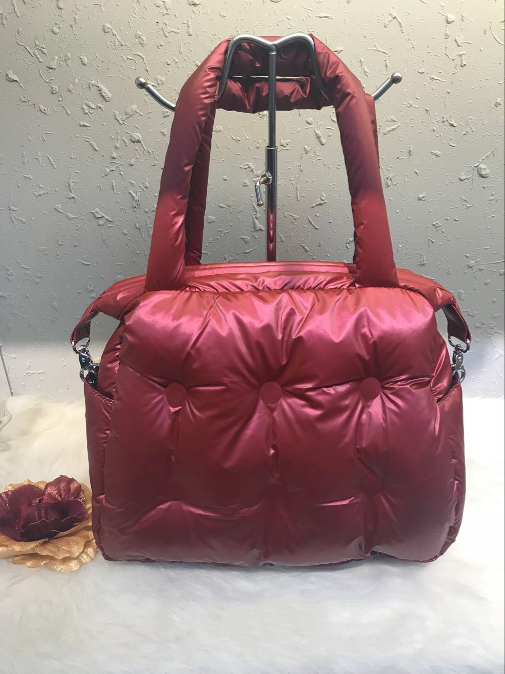 Fashion Polstret Jakke Space Cotton Airbag Bærbar