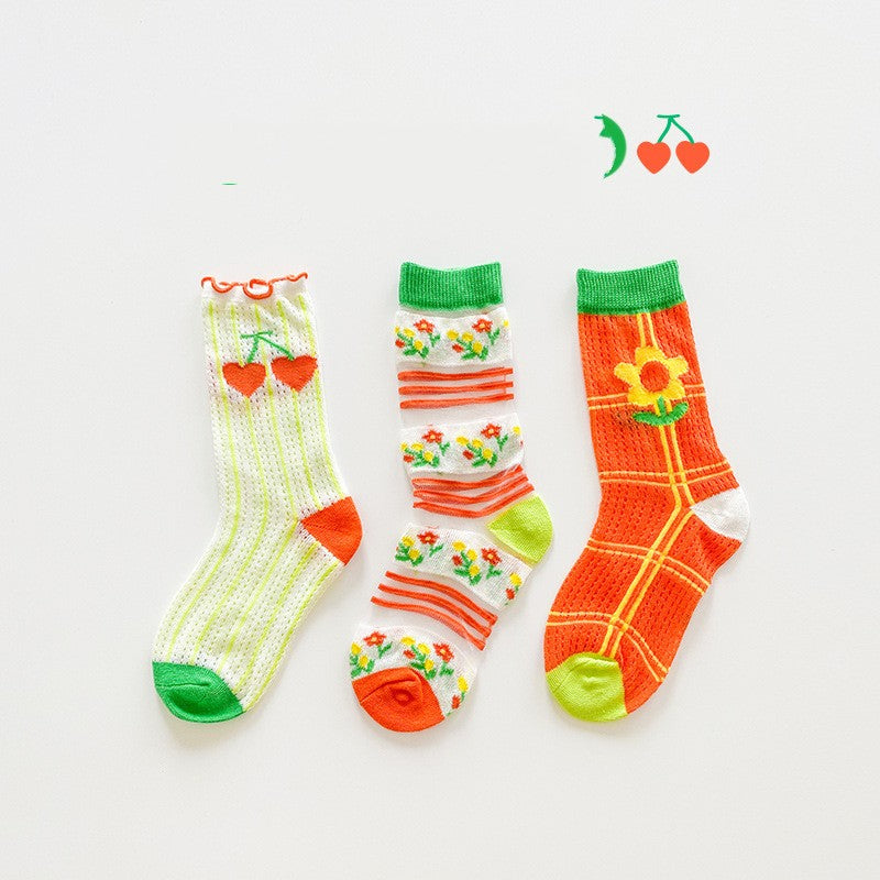 Illustration Wind Cass Socks Cotton