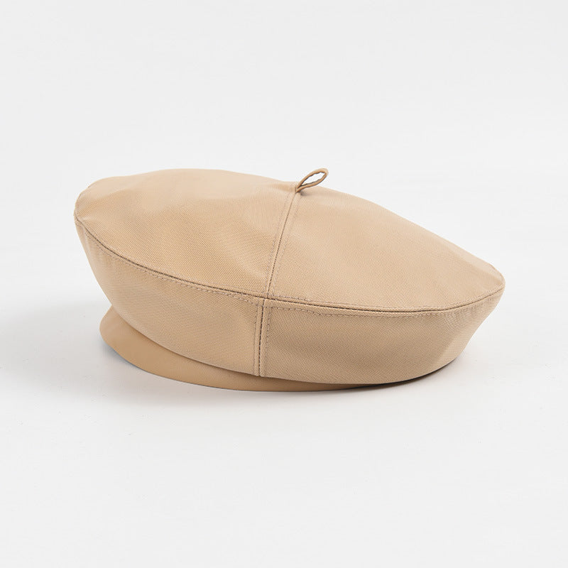 Hat Women Fashion Mesh Composite PU