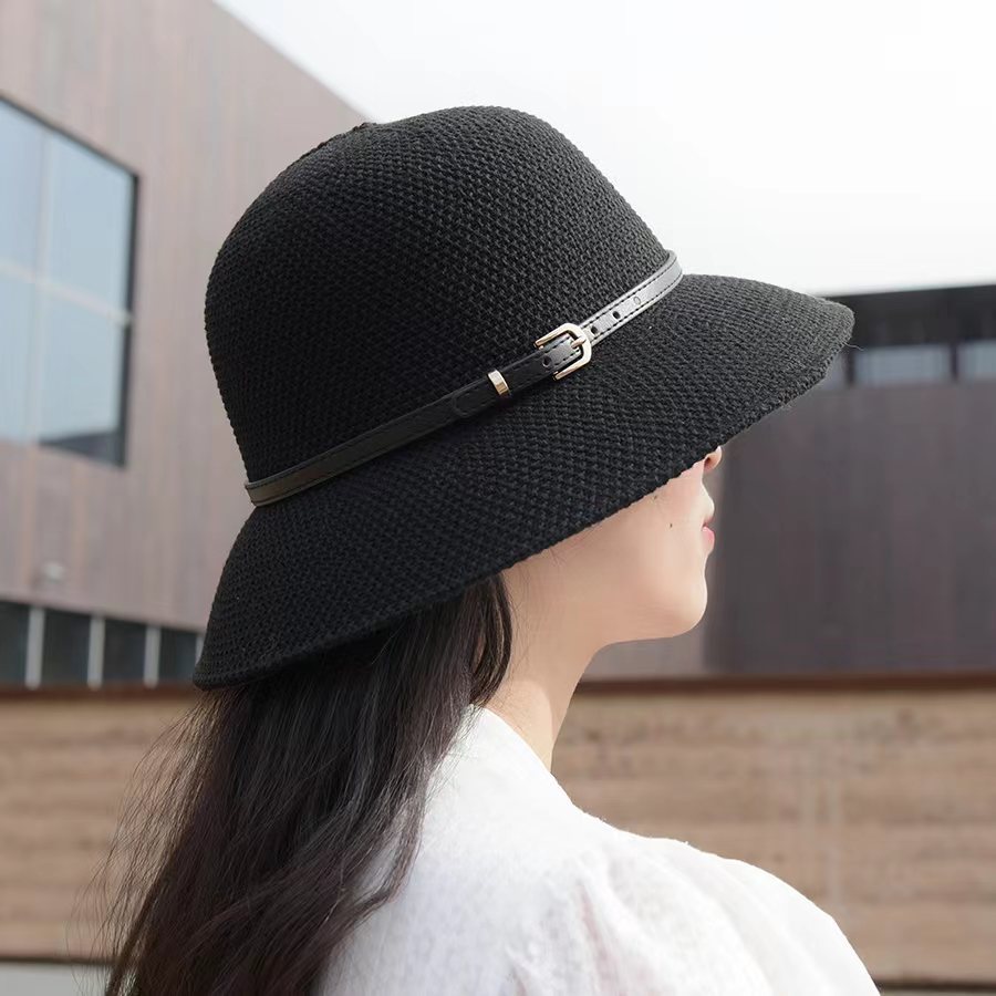Women's Sunshade Sunscreen Thin Fashion Outdoor Straw Hat