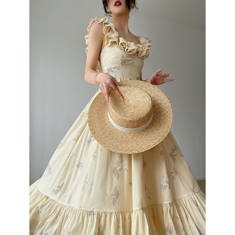 Holiday Style Swing Mid Length Waist Dress