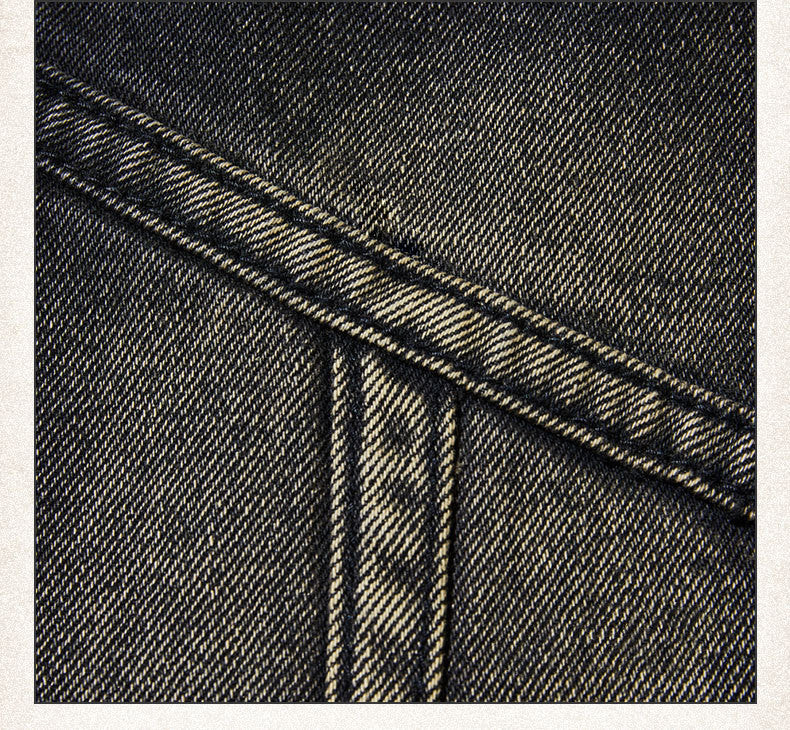 Washed Old Mud Dyed Jeans For Men And Women