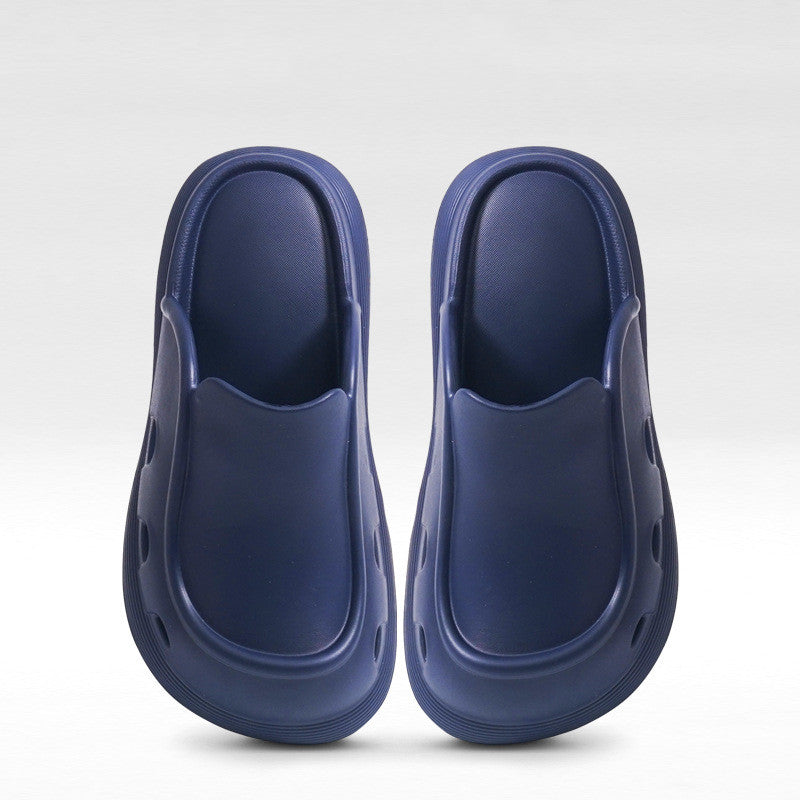 Baotou Thick Bottom Fashion Slippers Outerwear Home Shoes EVA Non-slip Casual Beach Shoes