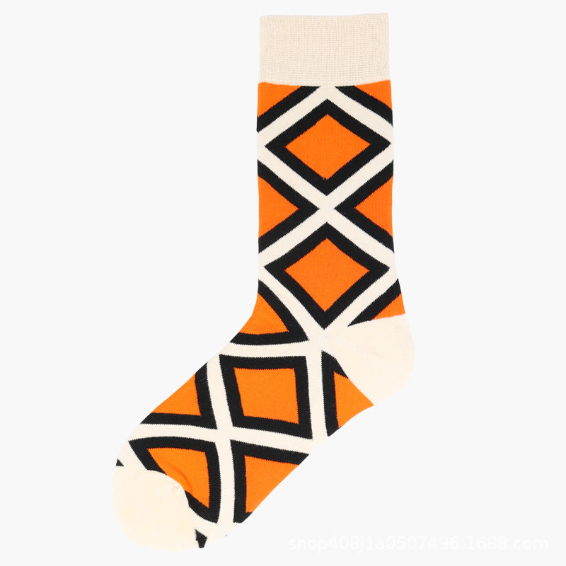 Mid-calf For Fall And Winter Long Cotton Socks