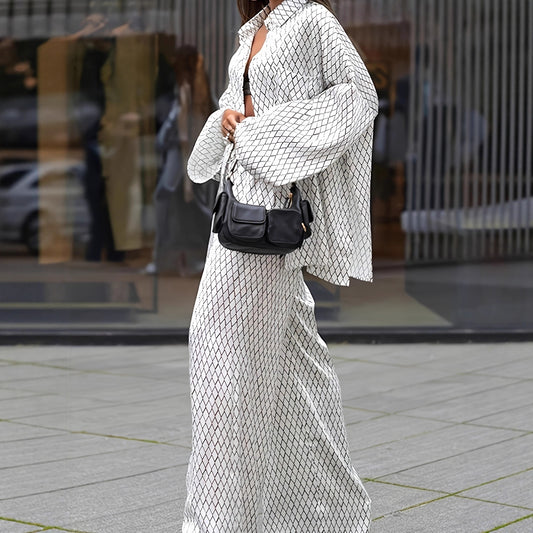 European And American Long-sleeved Trousers Summer Thin Women