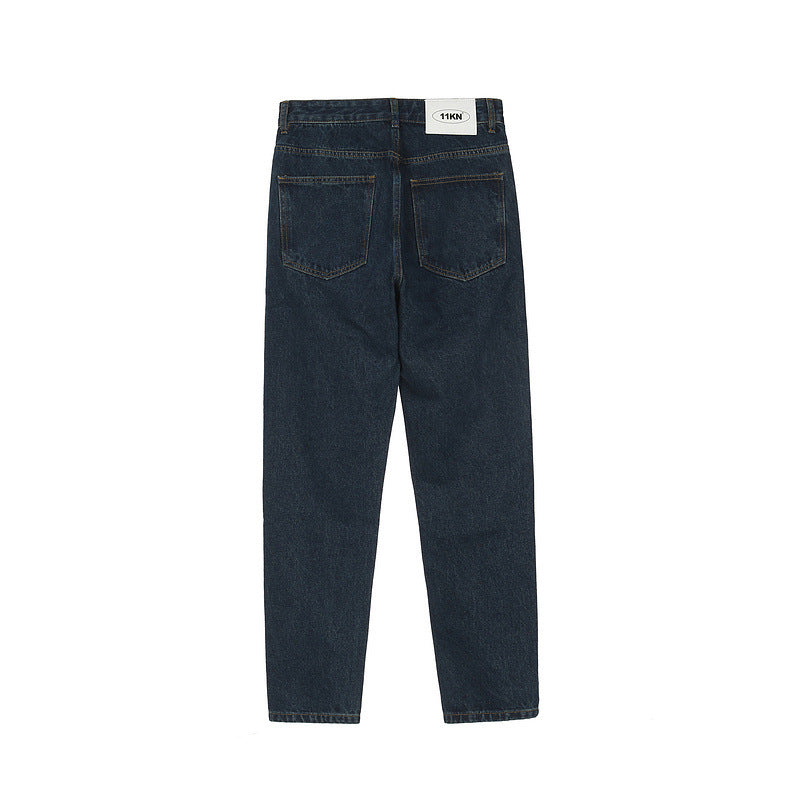 Hip Hop Casual Jeans With Big Pocket Zip