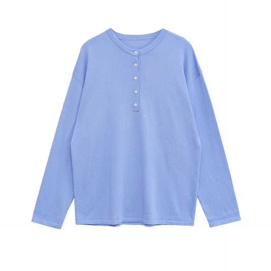 Dame mode Enkel V-hals Strikket Cardigan Top
