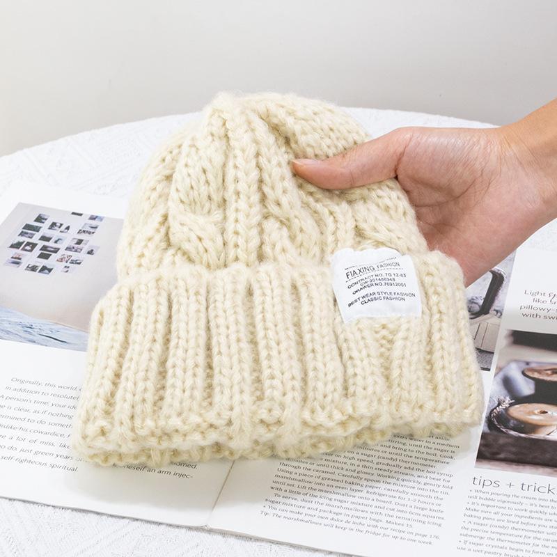 Women's Fashion Casual Solid Color Woolen Hat