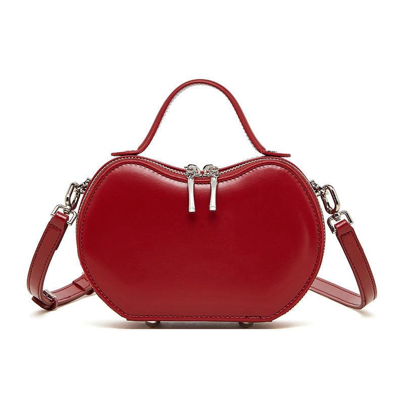 Creative Fruit Leather Shoulder Messenger Bag