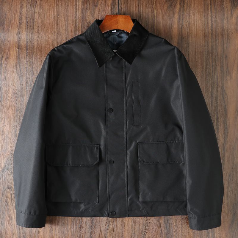 Men's Casual Short JacketBritish Style Short Chic Jacket