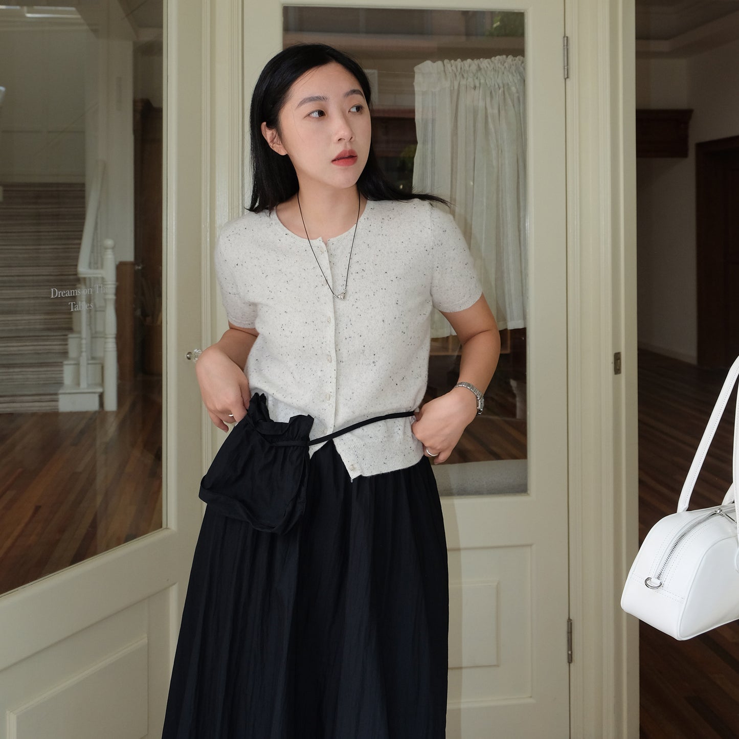 Korean Simple Knitted Cardigan For Women