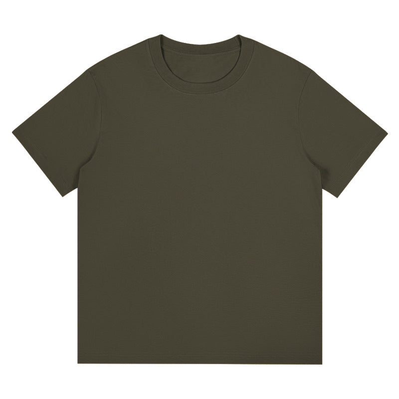 Womens Casual Comfortable Short-sleeve Cotton Base Layer
