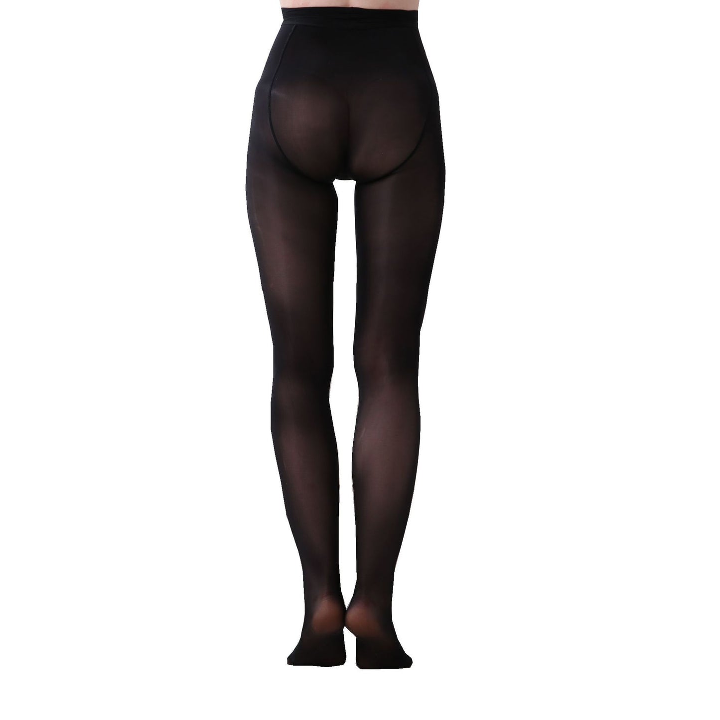 Women's Fashion Solid Color Oily Pantyhose