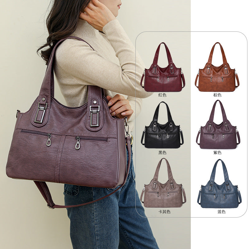 Fashion Backpack European And American Retro Women's Backpack