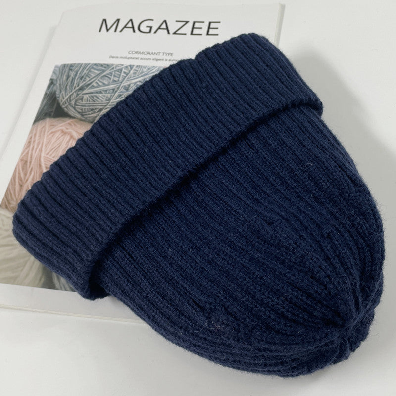 Multi-piece Knitted Scarf Hat And Gloves Three-piece Set