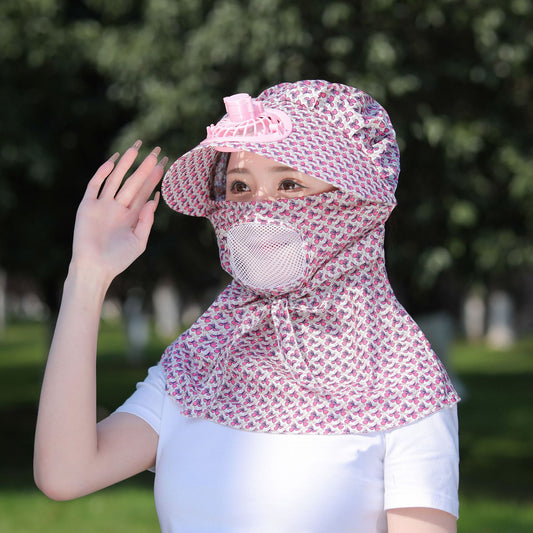 Women's Summer And Korean Version Large Brim Sunshade Hat Outdoor