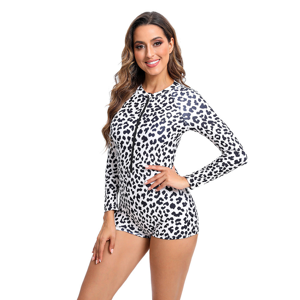 Fashion Sports Beach Snorkeling Surfing Wetsuit Women