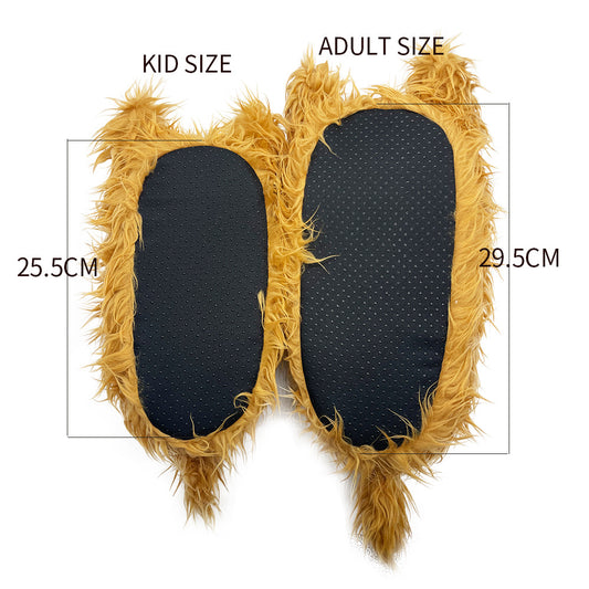 Men's And Women's Scottish Yak Slippers Cotton Shoes