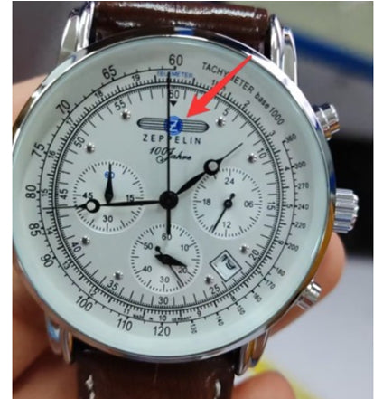 Fashion Business Six-pin Quartz Belt Watch