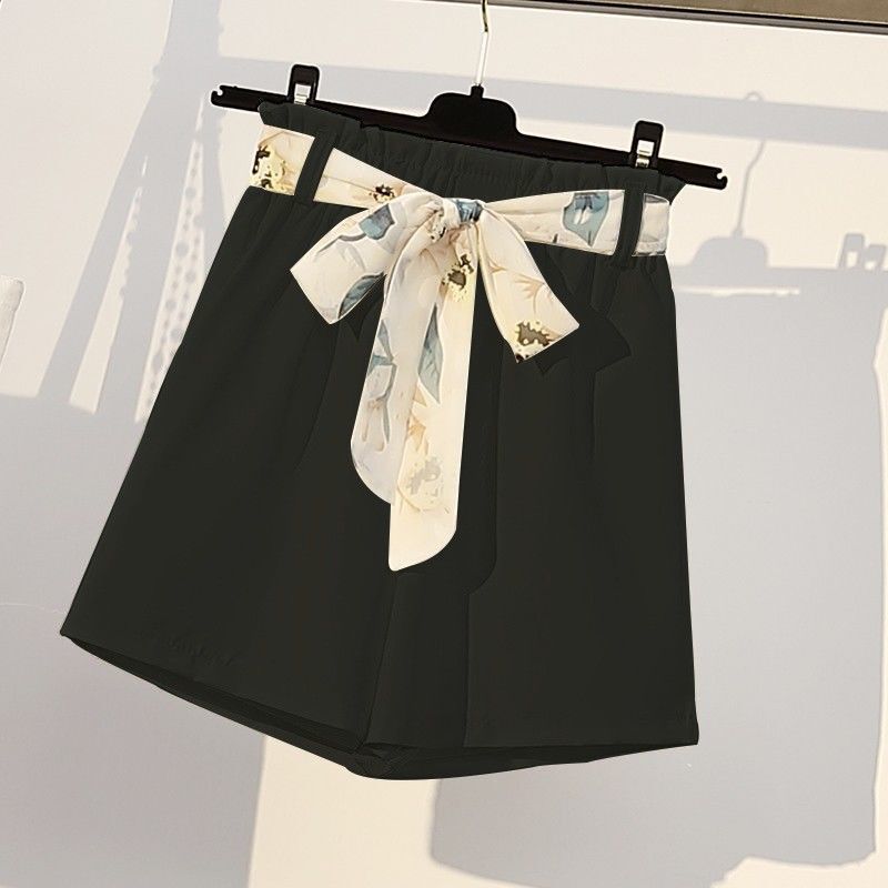 Large Size Slimming Women's Shorts Suit