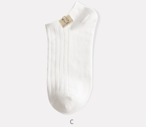 White Bear Cloth Label Small Invisible Women's Socks