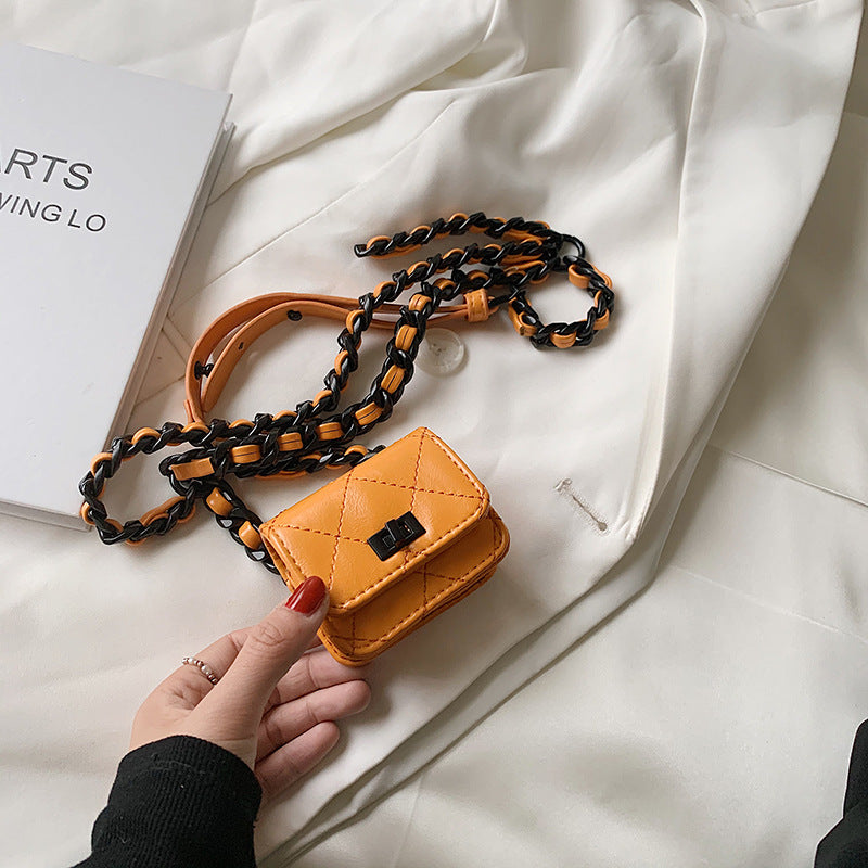 New Trendy Fashion Rhombus Mini Square Bag