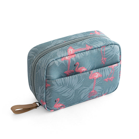 Ink Color Tone Simple Portable Printed Makeup Bag