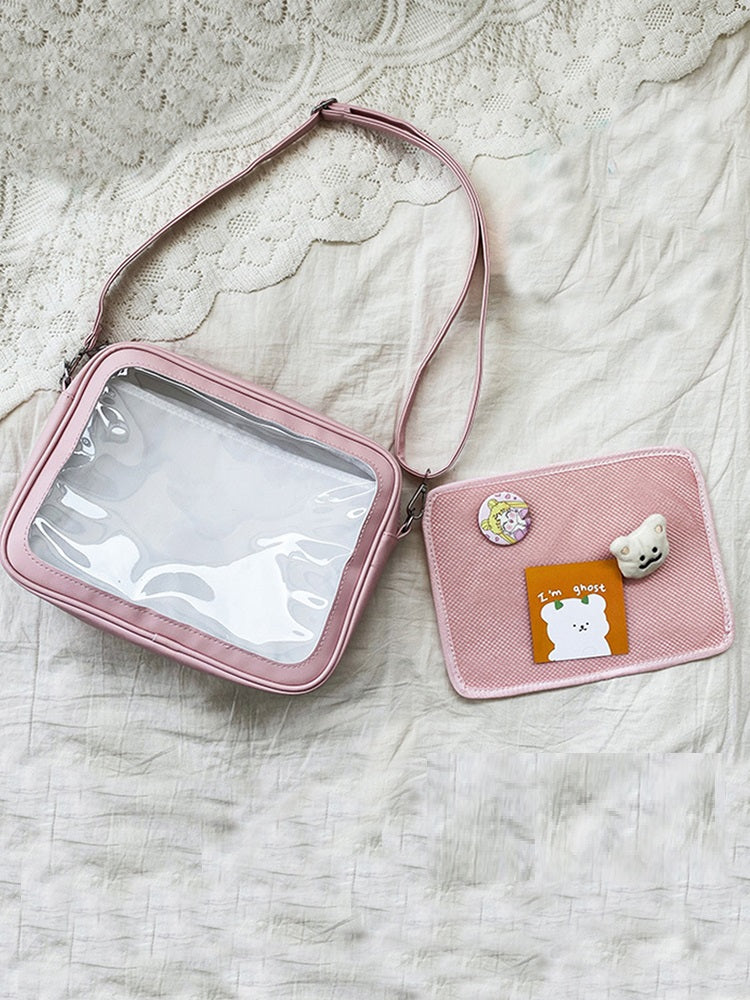 New Transparent One-shoulder Messenger Bag