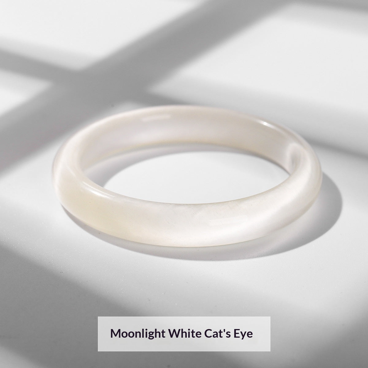 Ice-Type Cats Eye Bracelet For Women High-Grade Ice-Like White Moonlight