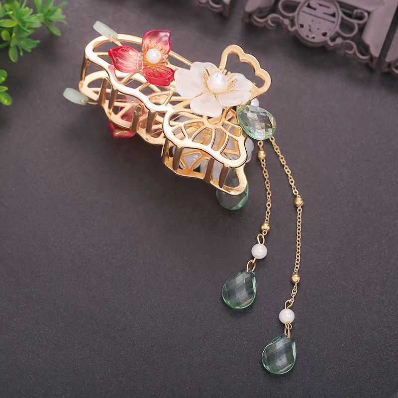National Style Accessories Grab Clip Large Ancient Style Retro