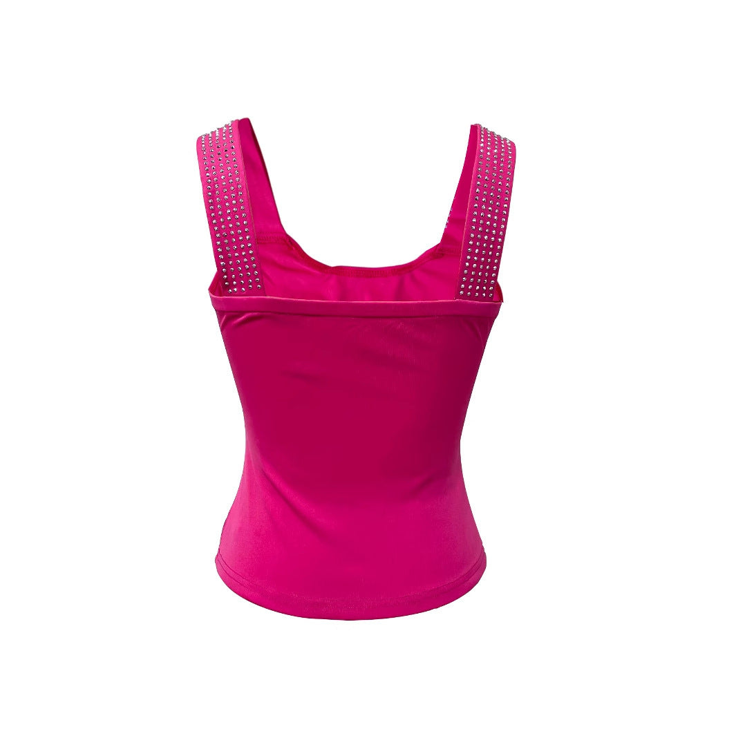 Women's Clothing Hot Drilling Sexy Vest