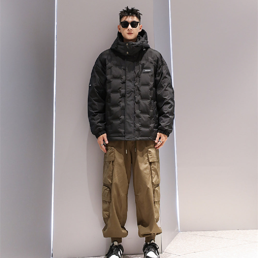 White Duck Down Men's Down Jacket Cold-resistant Warm