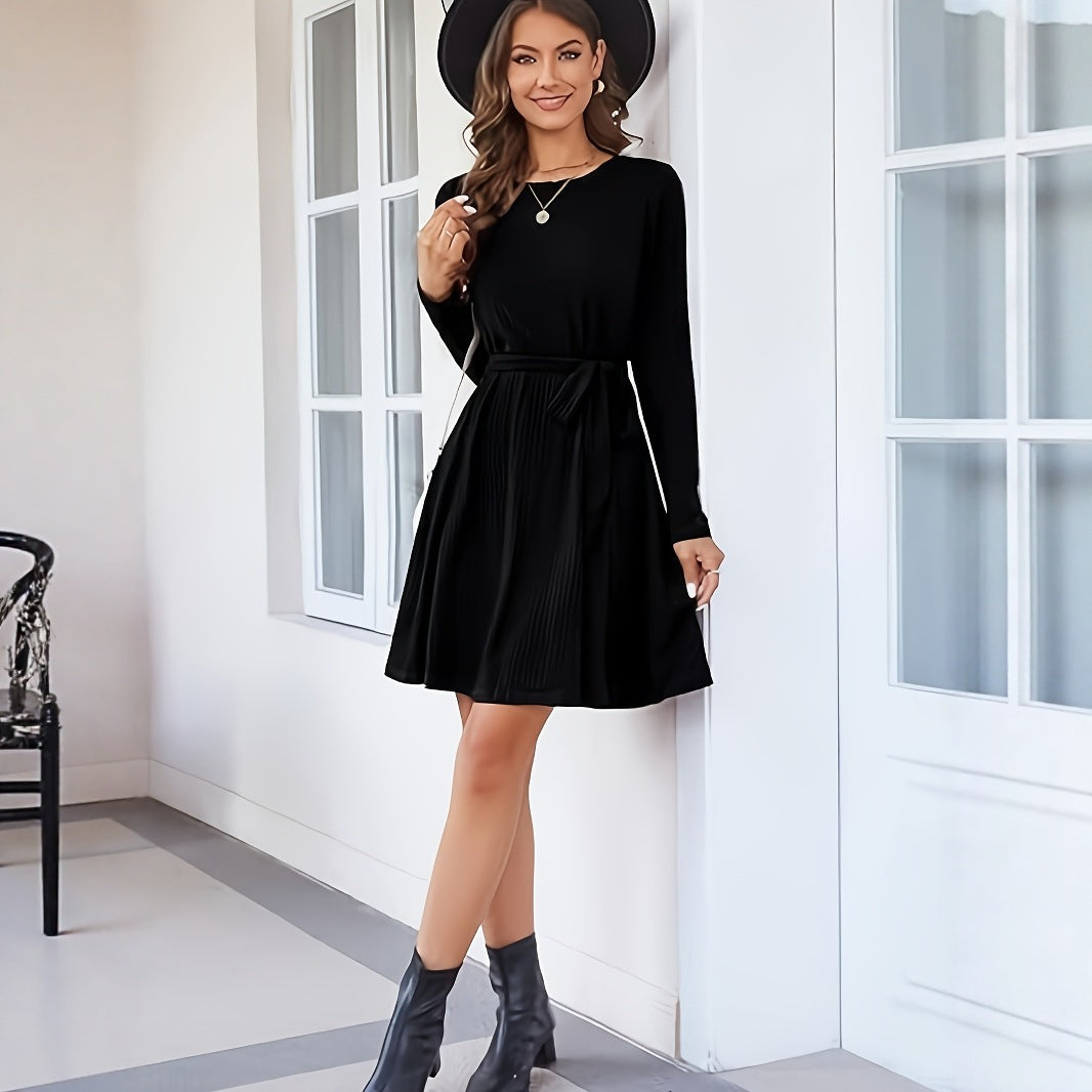 Elegant Long-sleeve Dress For Women