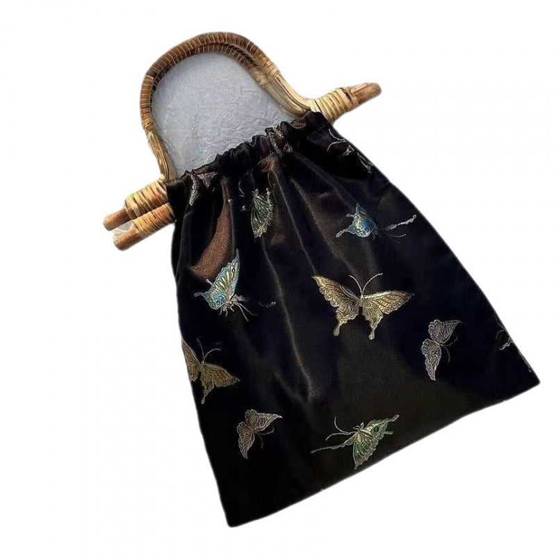 Retro Midsummer Butterfly Dream Handbag