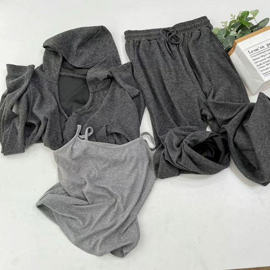 Korean Style Simple And Stylish Casual Sports Suit