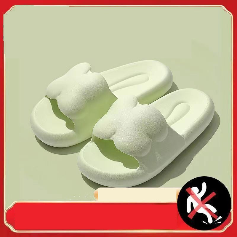 Women's Cute Soft Bottoming Thickened Bathroom Slip-proof Deodorant Slippers