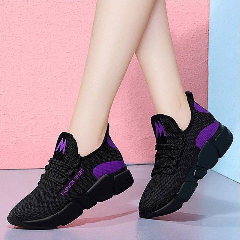 Kvinders Tykke Hæl Mokkasiner Sneakers