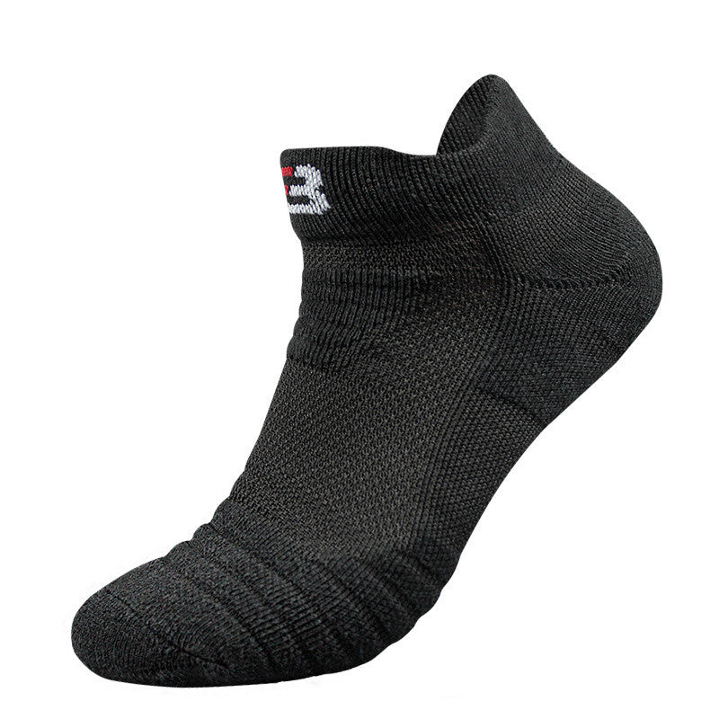 Elite Basketball Socks Men's Short Thick Towel Bottom