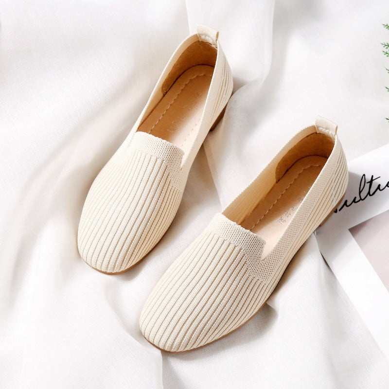 Women's Casual Lightweight Breathable Flat Shoes