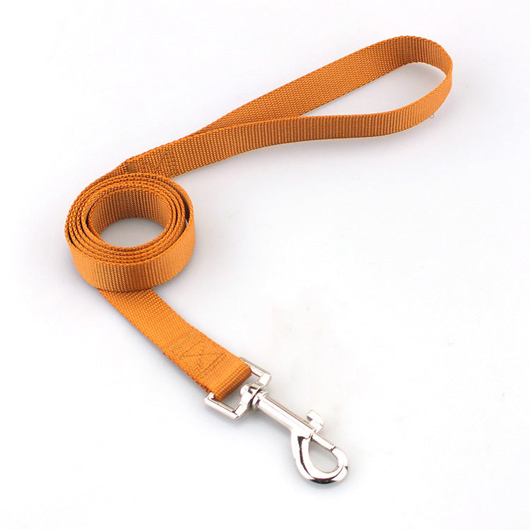 Solid Color Dog Hand Holding Rope Single Rope Nylon