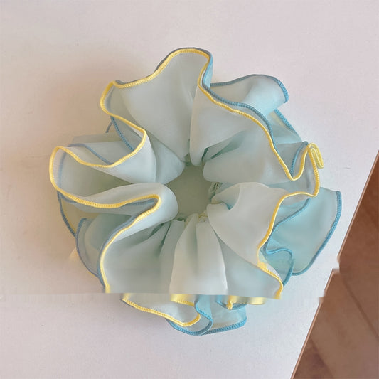 Summer Refreshing Contrast Color High-end Rubber Band Female Hair Accessories