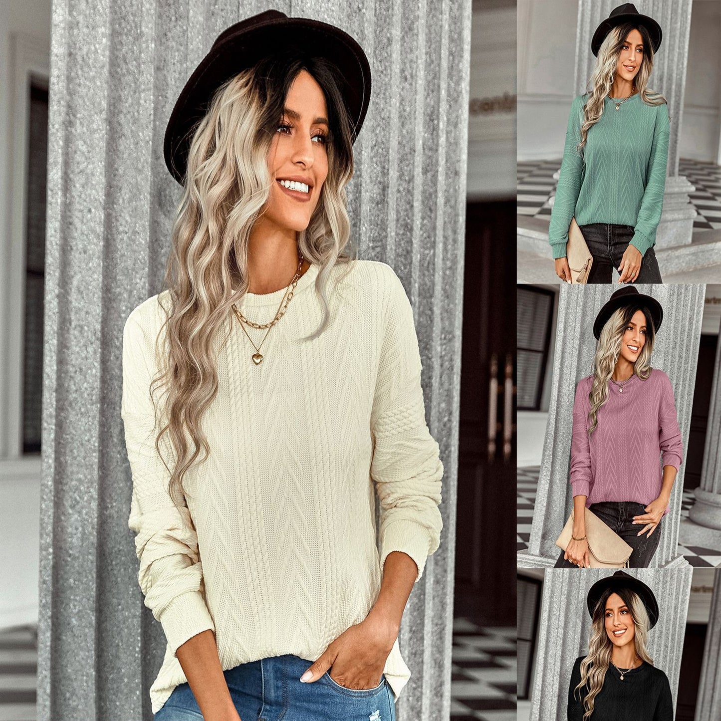 European And American Women's New Fashionable Loose Sweater