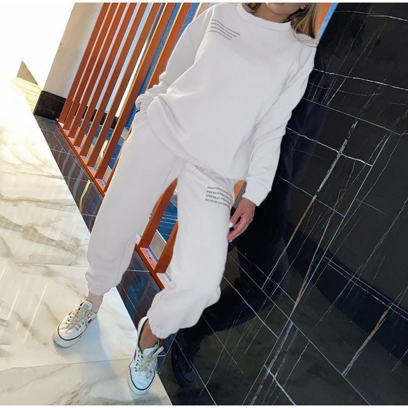Women's Two-piece Sports And Leisure Suit