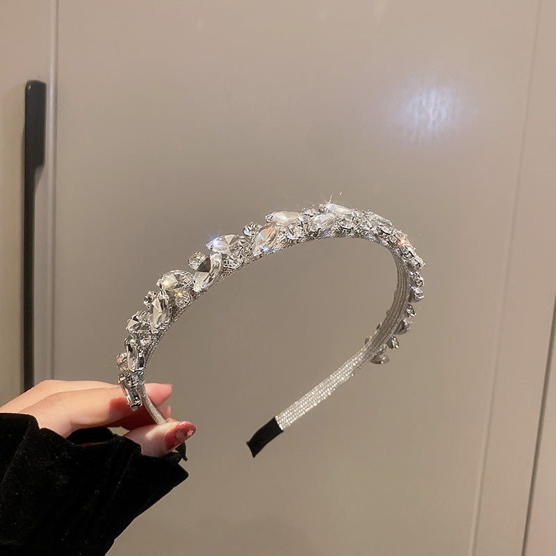 Circle Square Diamond-laid Headband Fashion Personality