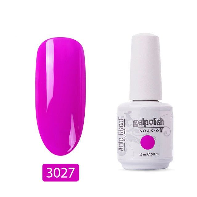 15ML Nail Gel Summer Series Colorful Soak Off UV